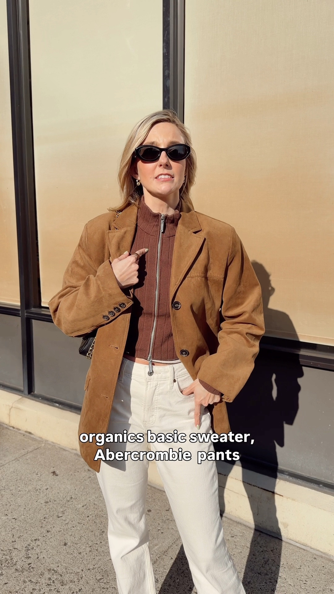 Ladies, it’s time to DEFROST our closets and this outfit is one of the best spring layering formula. I'm still obsessed with every single piece, especially this faux suede oversized blazer that instantly elevates every spring look.

Wearing jeans in size 26! 

Spring outfit • oversized blazer • faux suede blazer • transitional outfit • Zara outfit • spring fashion • ootd

#LTKstorytime #LTKTall #LTKWorkwear