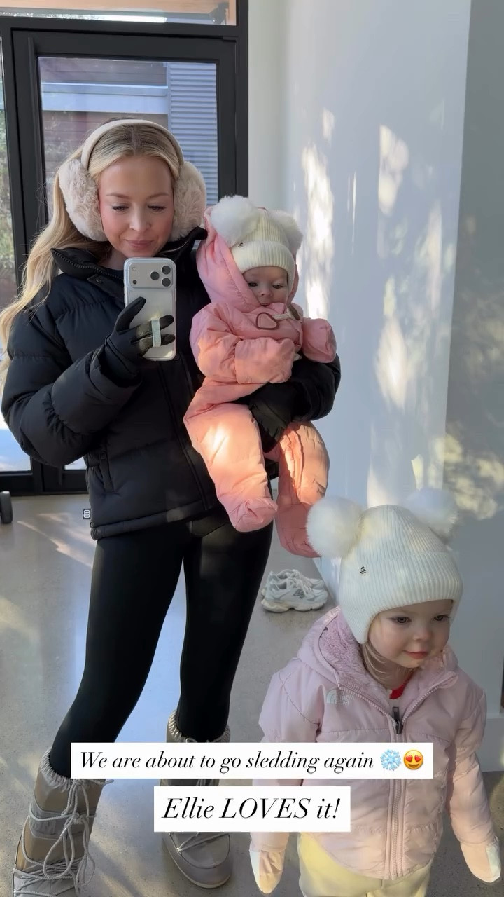 We are about to go sledding again ❄️😍 Ellie LOVES it!

#LTKSeasonal #LTKmomlife #LTKKids
