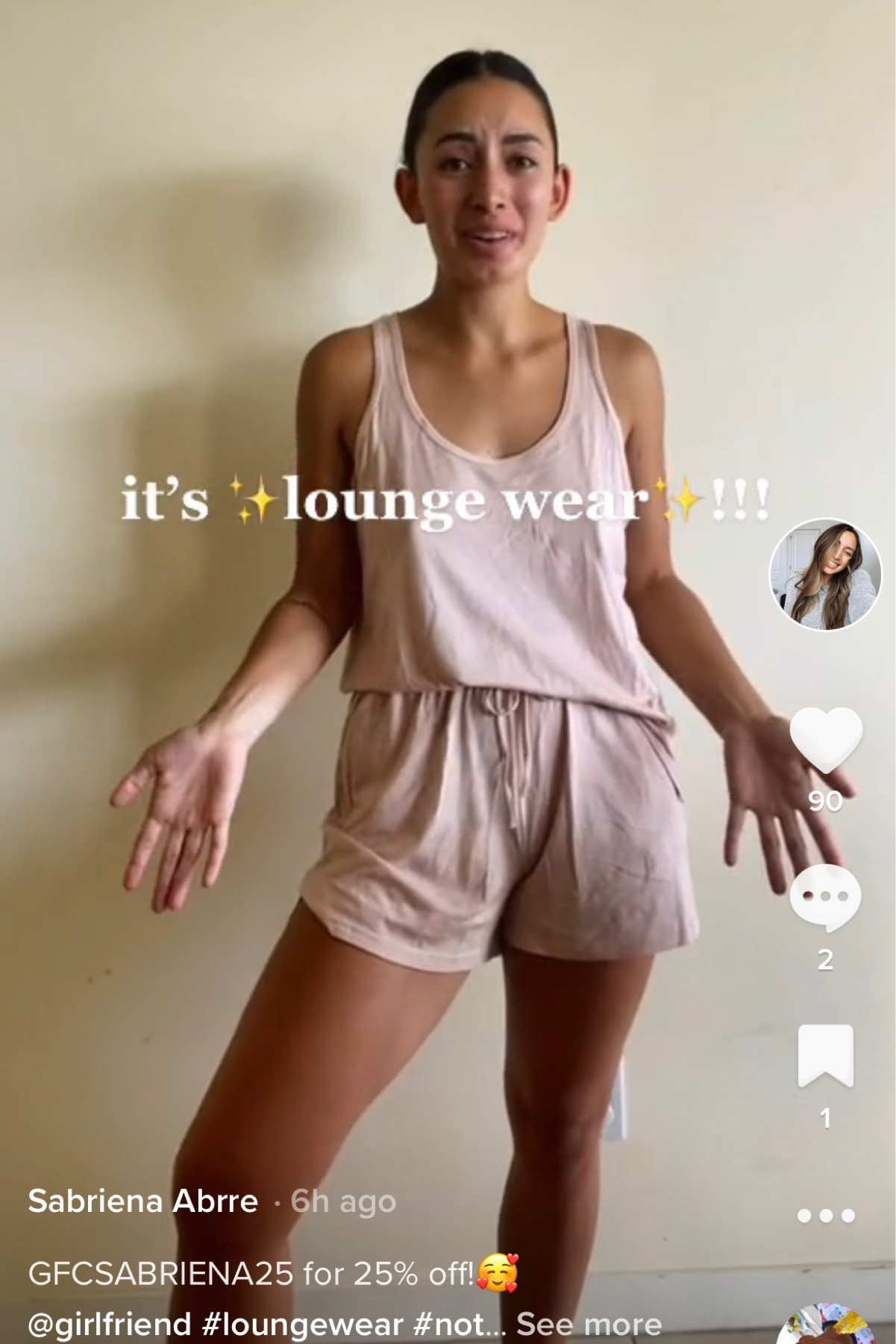 GFCSABRIENA25 for 25% off GFC!