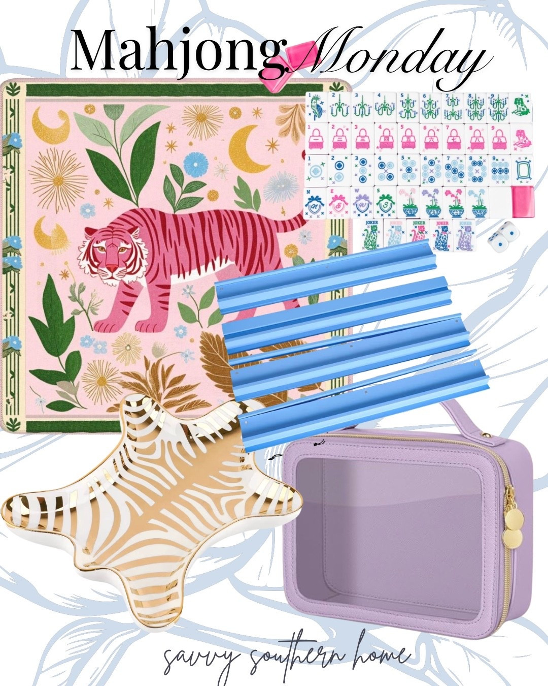 Mahjong Monday essentials 🀄️💙 If you love game nights and cute details, these are for you. All my favorites are linked on LTK.
#MahjongMonday #LTKFinds #GameNightStyle #MahjongLove #SavvySouthernHome

#LTKFindsUnder100 #LTKHome #LTKGiftGuide