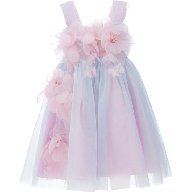 Tulleen | Kyra Floral Dress, (Pink, Size 5Y) | Maisonette | Maisonette