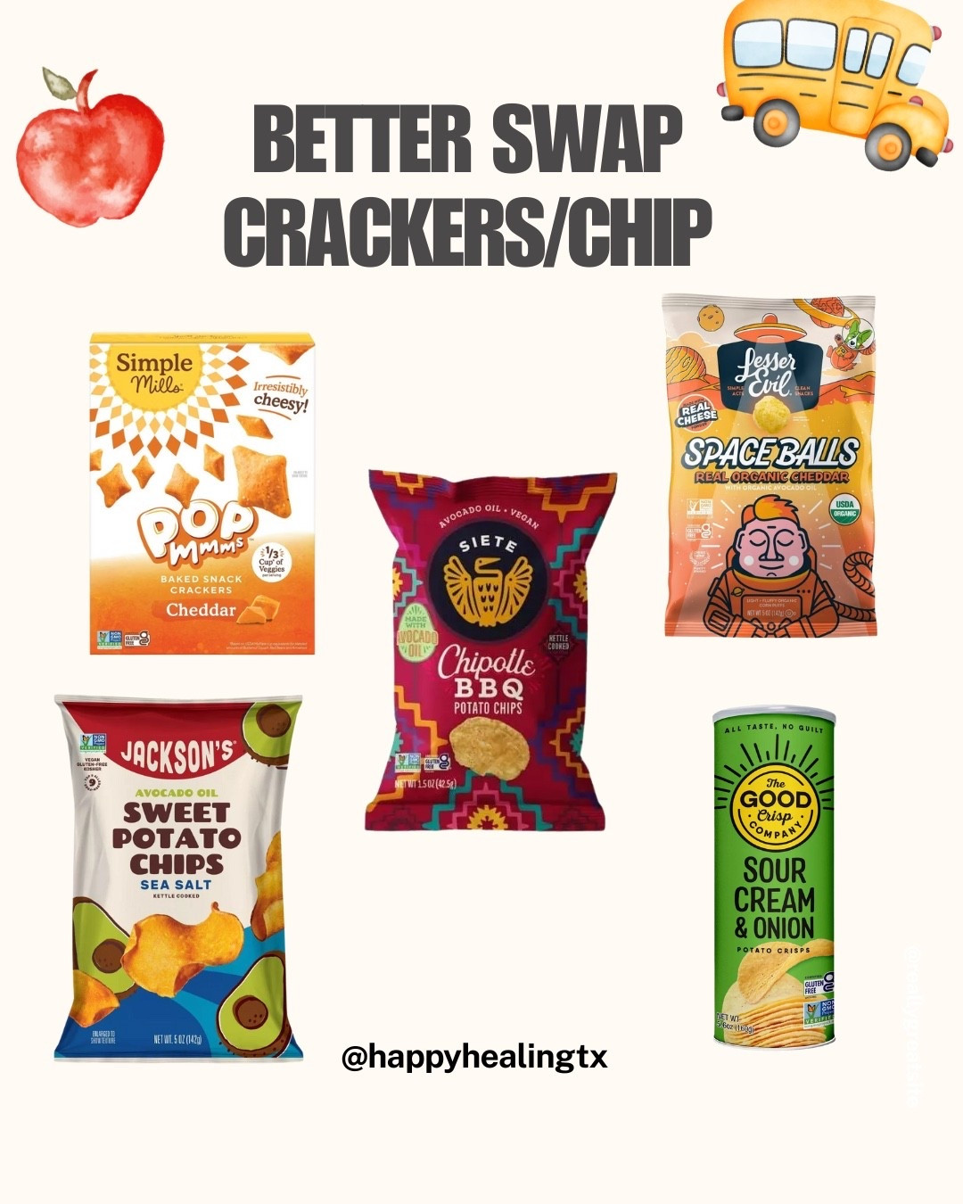These crackers and chips taste just as good if not better than the other brands with artificial ingredients. Have you tried them yet?! 


#LTKHome