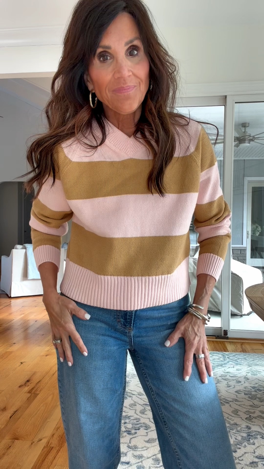 New Target Arrivals 
Sweater - small
Denim - 4, regular length 
White tank- small



#LTKSeasonal #LTKOver40