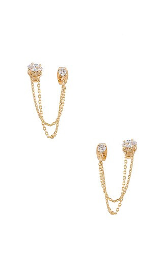 Earring in Gold | Revolve Clothing (Global)