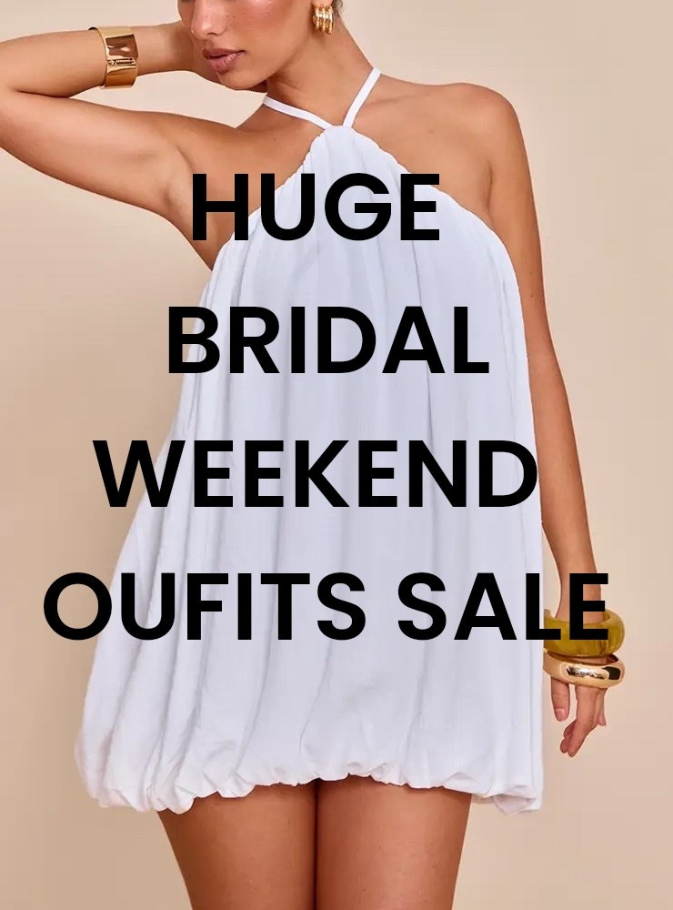Bridal weekend shopping but make it AFFORDABLE. Pretty Little Thing has up to 75% off the cutest, fun, and sexy outfits perfect for every bridal moment from day to night.

All my favorite sale finds are linked on my LTK.

#ShoppingWithPriiincesss #PLTStyle #BridalWeekendOutfits #SaleFinds #LTKFinds #LTKFashion #BrideInspo #AffordableStyle #WeddingLooks #BacheloretteStyle #FashionDeals #ClosetRefresh #StyleInspo #AtlantaMom #Atlantamom #Atlantabloggers #Atlantablogger #AtlantaCreator #Atlantacontentcreators #Atlantacontentcreator