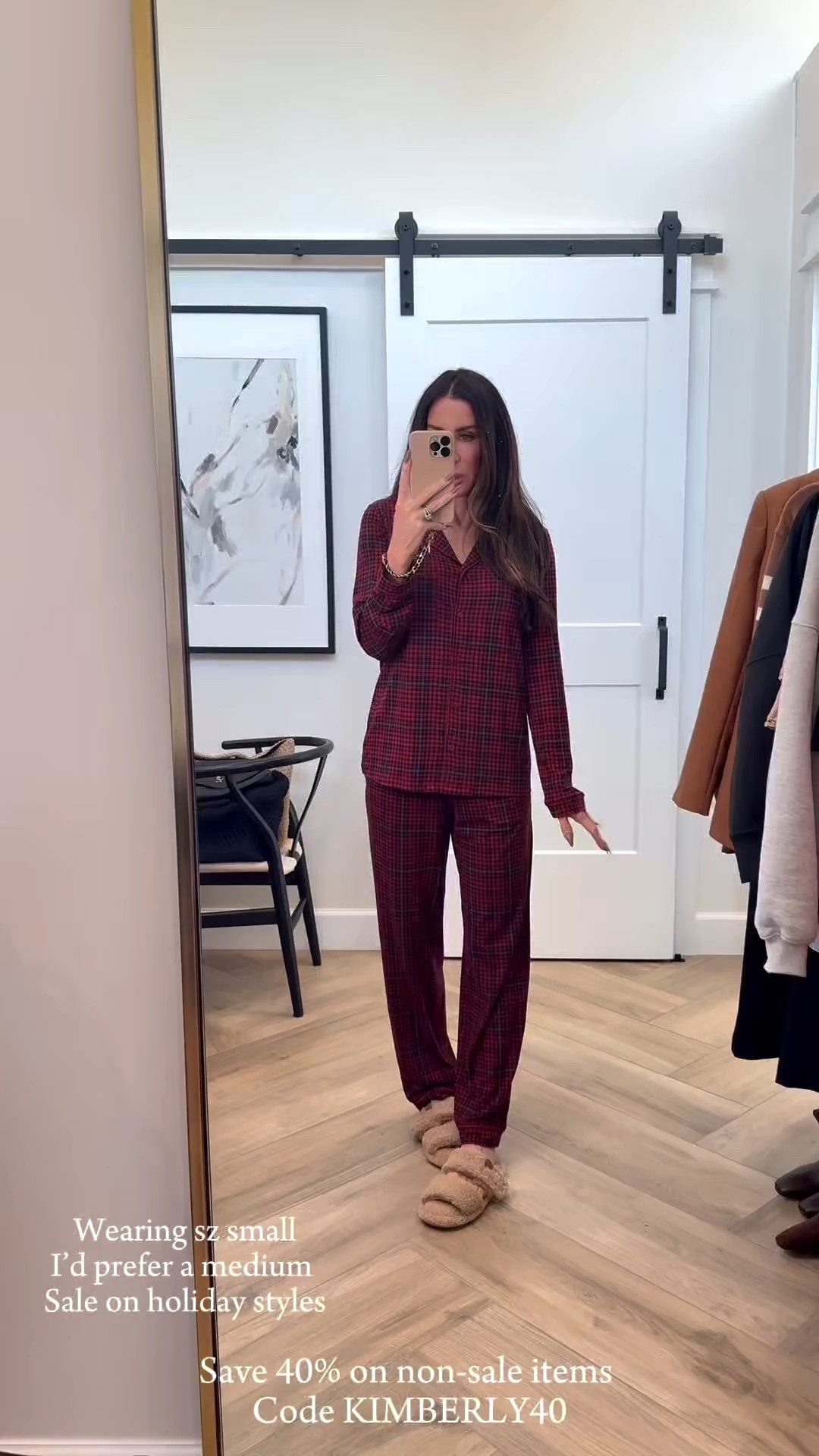 Tommy John sleepwear sets! 
Code KIMBERLY40 to save 40% off non sale items .I’m all about a quality matching set of pajamas! Soft and yummy, wearing sz small, but I’d prefer them a little longer and looser ..I would size up to a medium 
This holiday print is sold out but linking other options

#LTKSeasonal #LTKFindsUnder100 #LTKSaleAlert