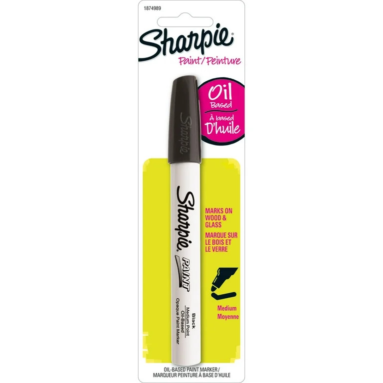 Sharpie Oil-Based Paint Marker, Medium Tip, Black | Walmart (US)