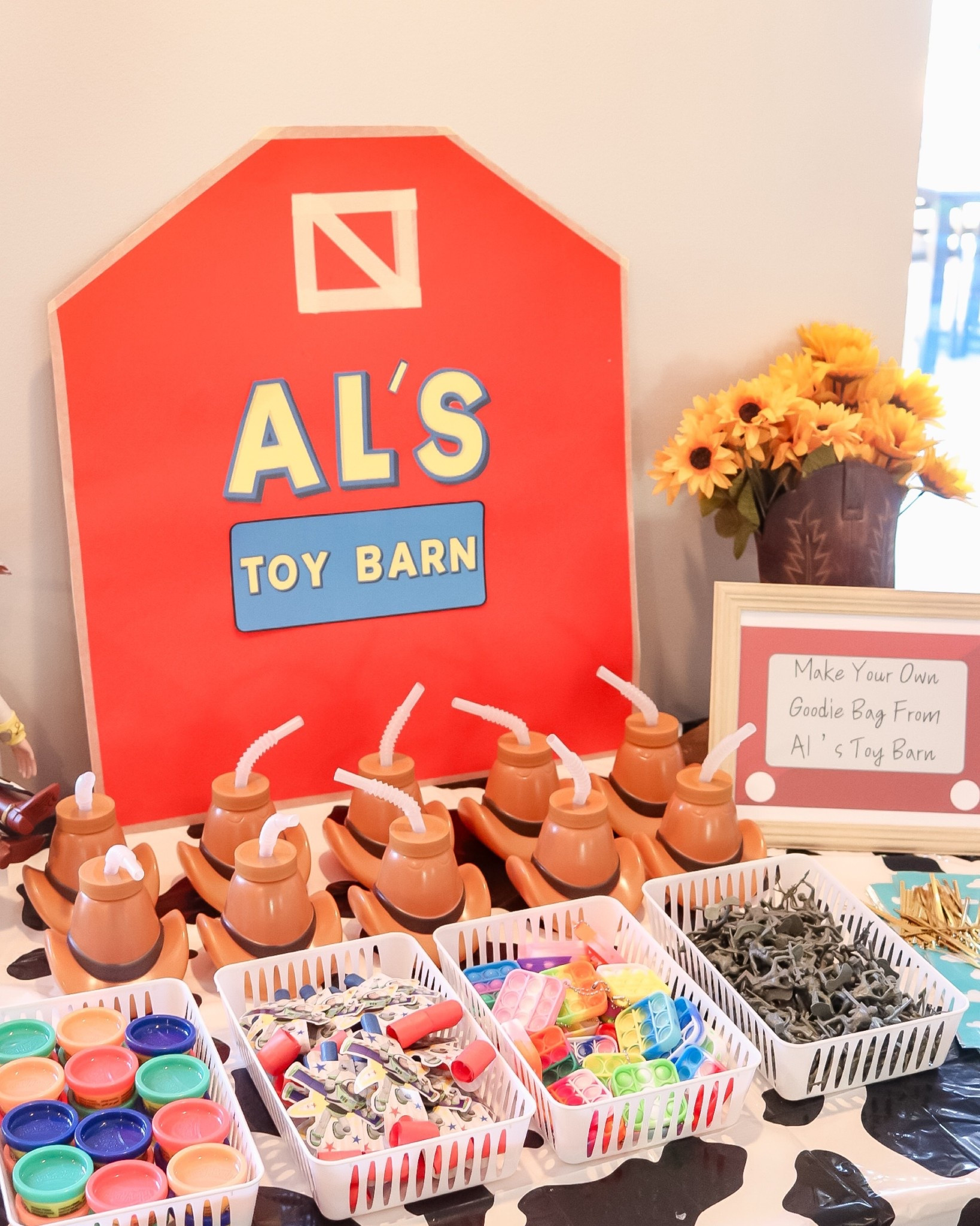 Toy Story Birthday Party

Make your own goodie bag 

Kids birthday party / boys birthday / girls birthday / you’ve got a friend who’s 3 / two infinity and beyond 

#LTKKids #LTKParties