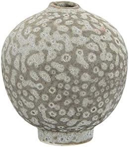 Creative Co-Op Bubble Stoneware Attached Pedestal Base & Distressed Matte Reactive Glaze Finish V... | Amazon (US)