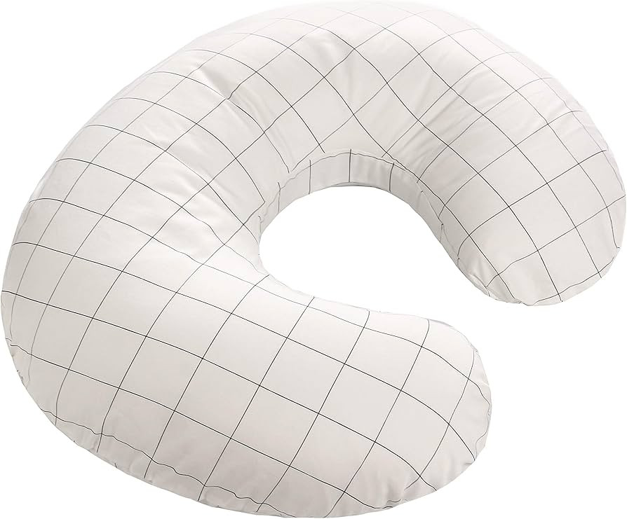 LAT Nursing Pillow and Positioner,Best for Mom Breastfeeding Pillow,100% Cotton Soft Fits Snug On... | Amazon (US)