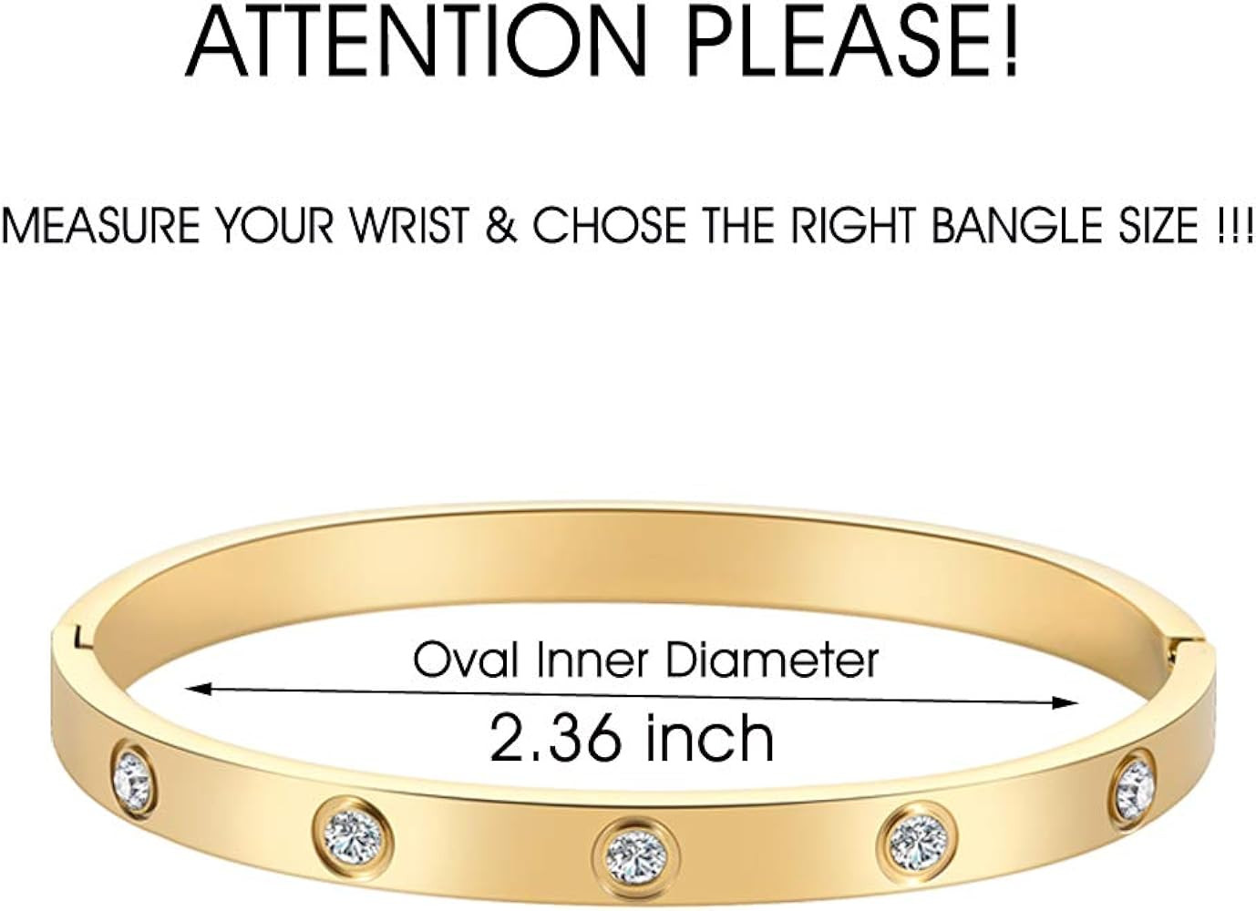 MDRONEY Oval Love Bracelet Bangle Friendship Jewelry Gifts for Women Teen Girls Stainless Steel Hing | Amazon (US)