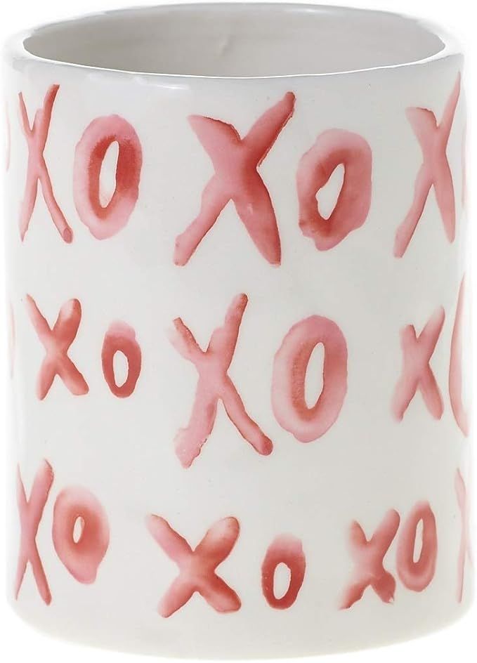 Decorative XO Ceramic Vase l Wedding Decoration l Valentines Day Decoration l Modern Vase Decor f... | Amazon (US)