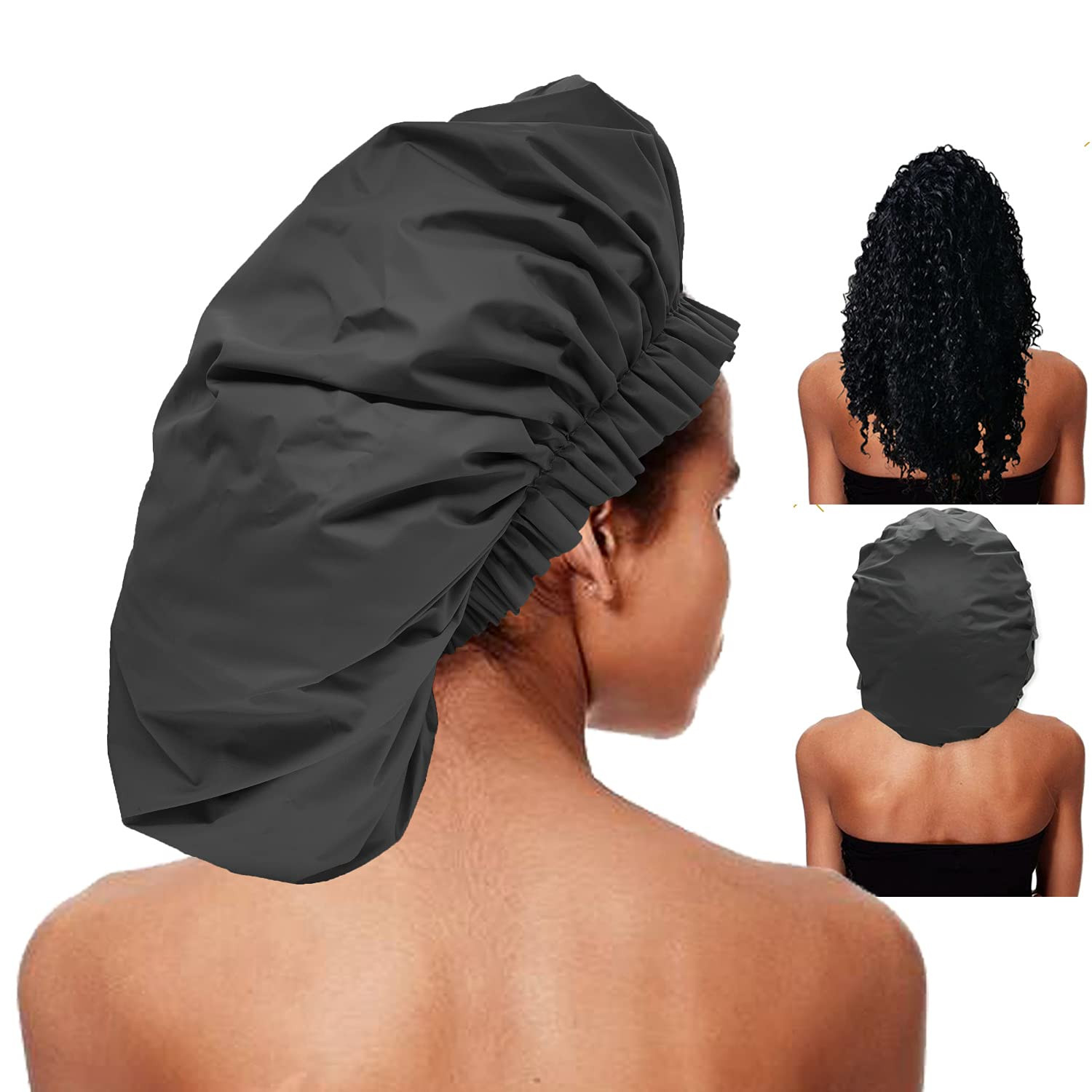 ELEBOX Premium Collection Super Jumbo Shower Cap | Amazon (US)