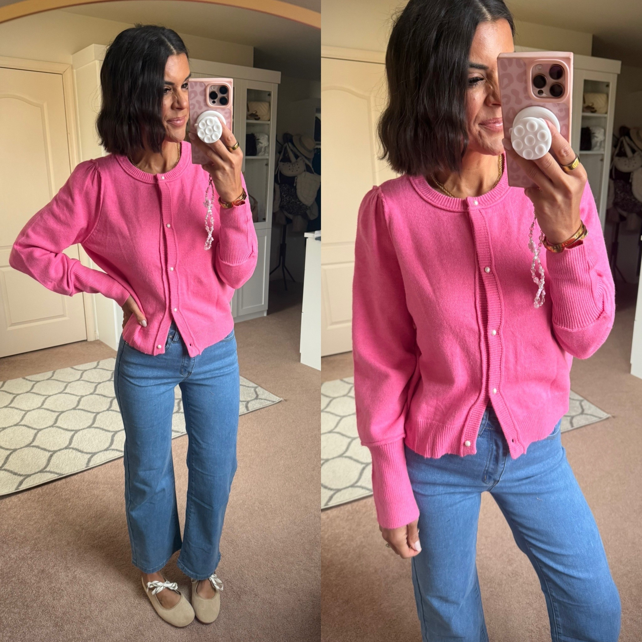 Small in sweater, xs in jeans

#LTKSeasonal