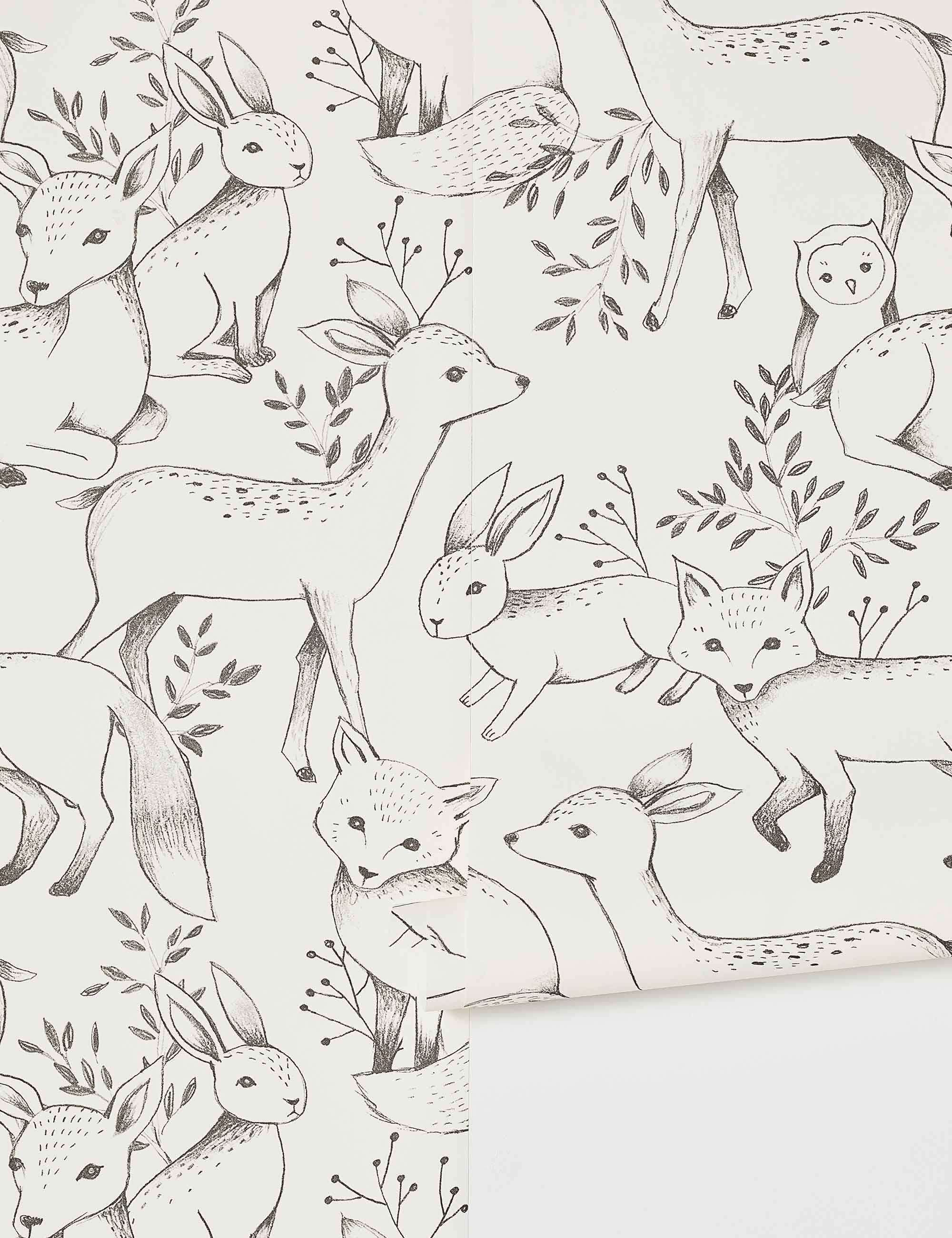 Rylee + Cru Woodland Wallpaper | Lulu and Georgia 