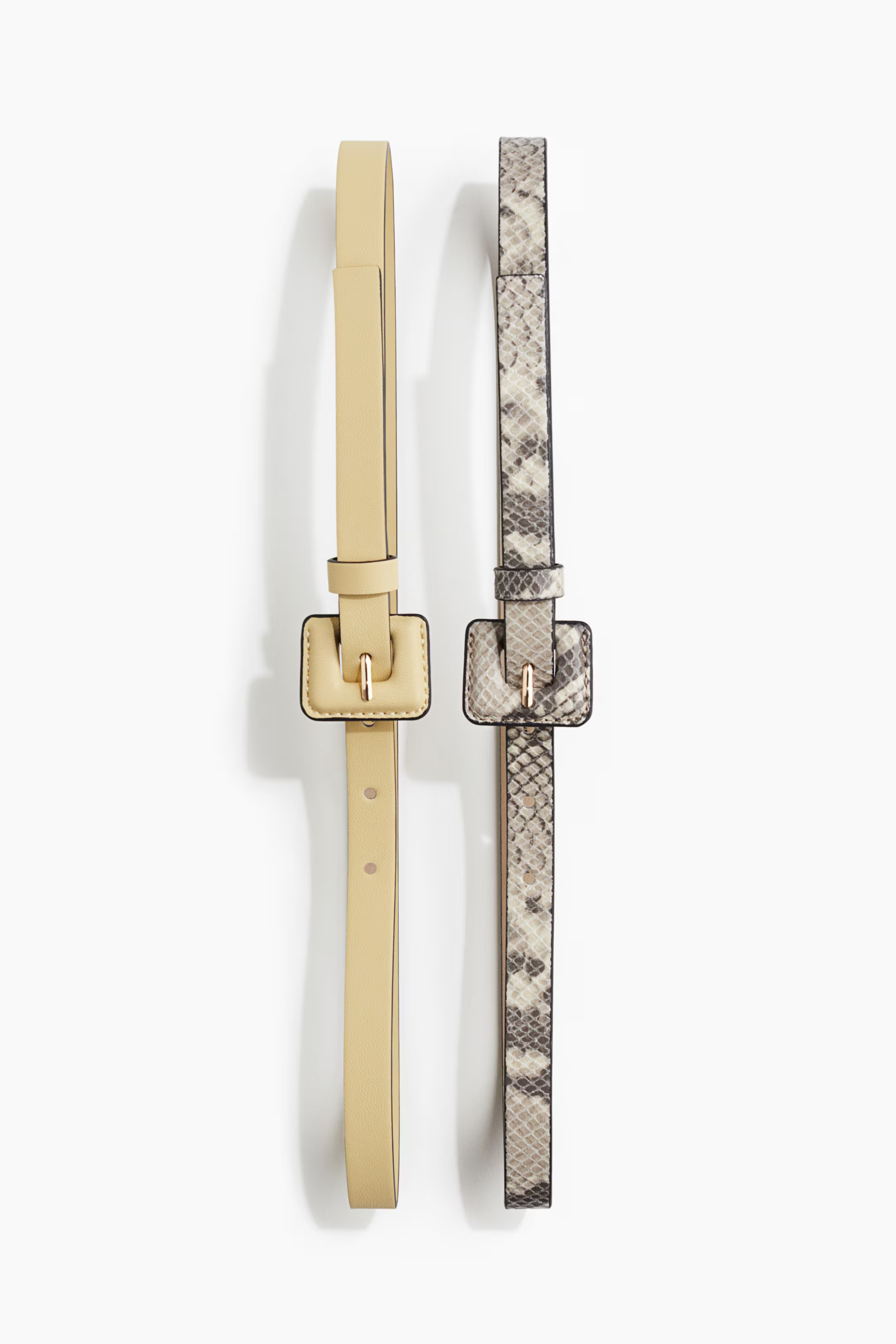 2-pack Belts | H&M (US + CA)