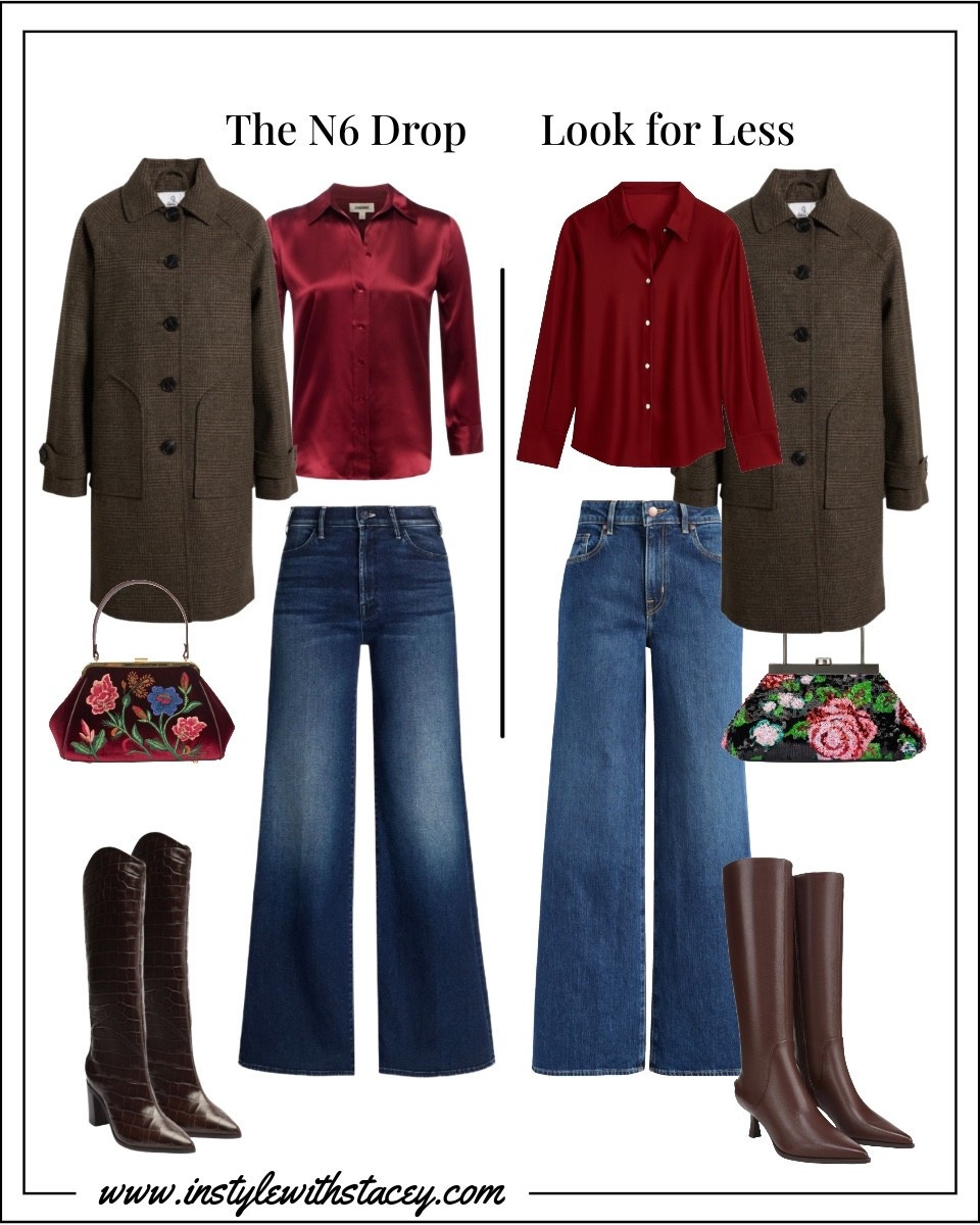 SPLURGE vs STEAL: N6 Drop edition

The outfit on the left is premium - designer denim, 100% silk, and leather. 

The outfit on the right - same vibe, but nothing is over $200! 

#LTKFindsUnder100 #LTKStyleTip #LTKOver40