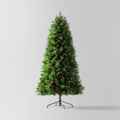 6.5' Pre-lit Balsam Fir Artificial Christmas Tree Clear Lights - Wondershop™ | Target