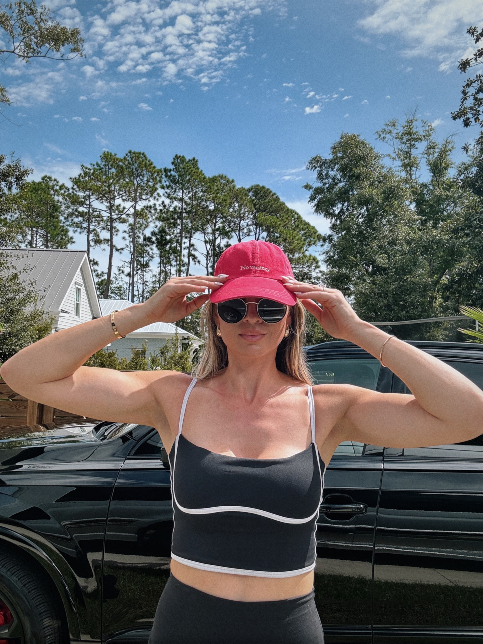 Wearing a sm in everything 

#LTKfindsunder50 #LTKover40 #LTKfitness