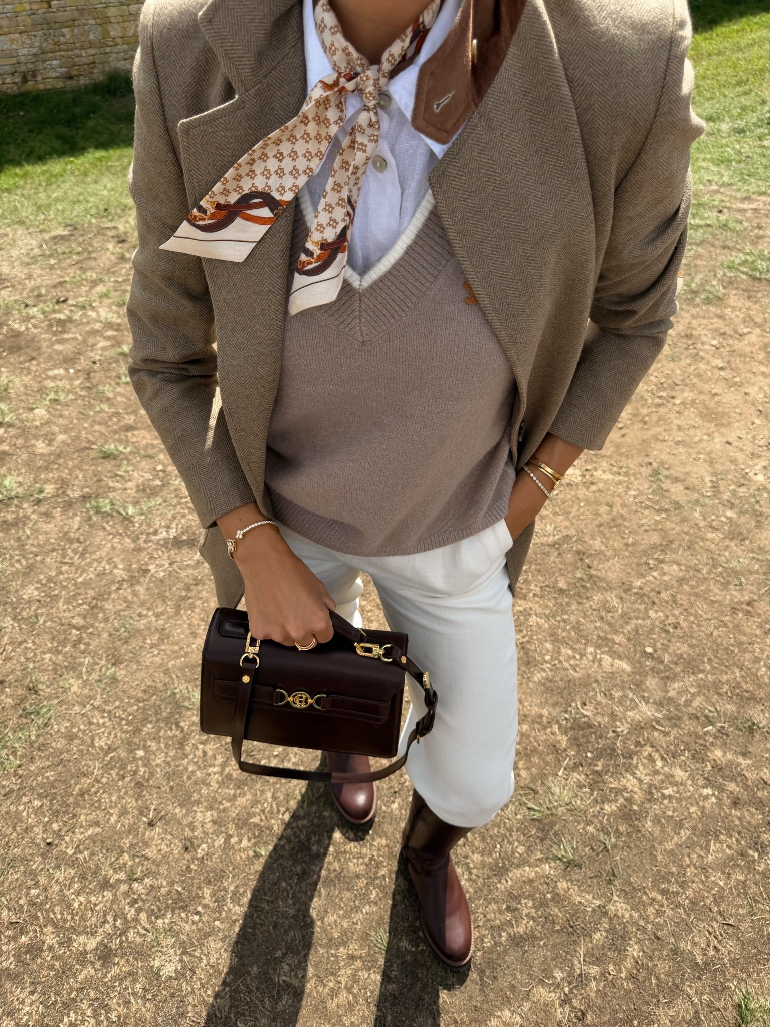Burghley day 2 fit! 🐎