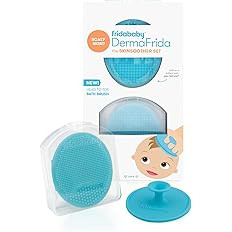 Frida Baby DermaFrida The SkinSoother Baby Bath Silicone Brush| Baby Essential for Dry Skin, Crad... | Amazon (US)