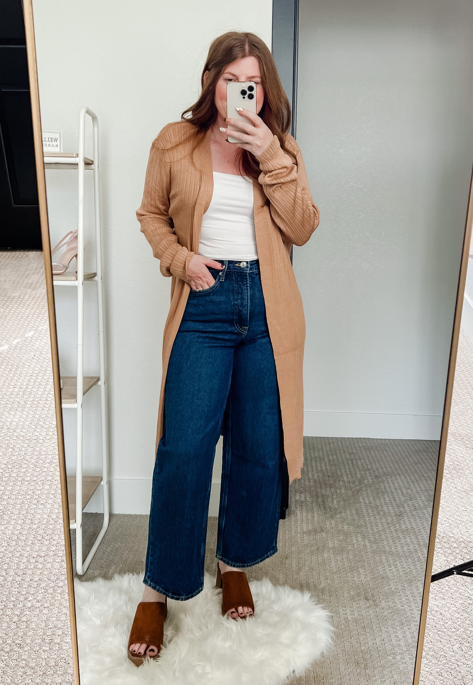 Thanksgiving day outfit from Walmart. Love these jeans size 8 and cardigan size medium. Walmart fashion. 

#LTKstyletip #LTKunder50 #LTKSeasonal