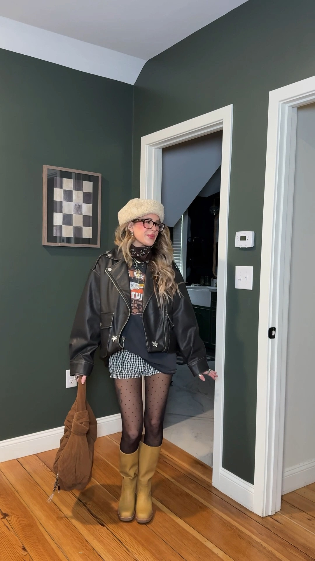 Not your typical holiday outfit🤎✨ tshirt is vintage but linked some super cute ones! I have the FP shorts but the amazon ones look identical! 

#LTKHoliday #LTKootd #LTKgrwm