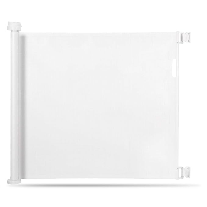 Retractable Baby Gate, Momcozy Mesh Safety Gate for Babies and Pets, Extra Wide Safety Baby Gate ... | Amazon (US)