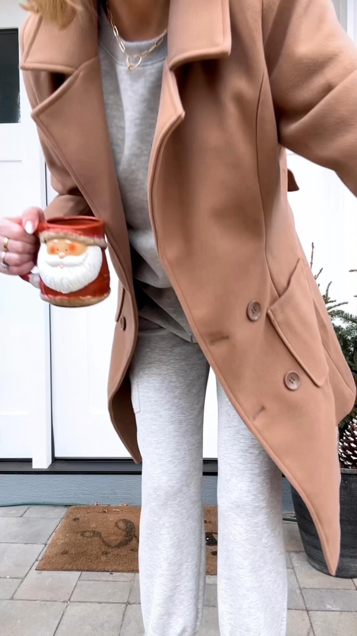 Wearing a medium in set and overcoat, boots fit tts

Winter outfit, casual mom style, cozy outfit, comfy chic, 2 piece set, platform mini boots, look for less, travel outfit, errands outfit, mom ootd

#LTKSeasonal #LTKOver40 #LTKWatchNow