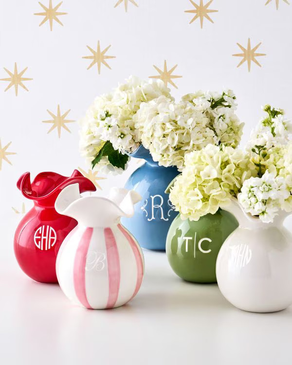 Ceramic Ruffle Vase | Mark and Graham