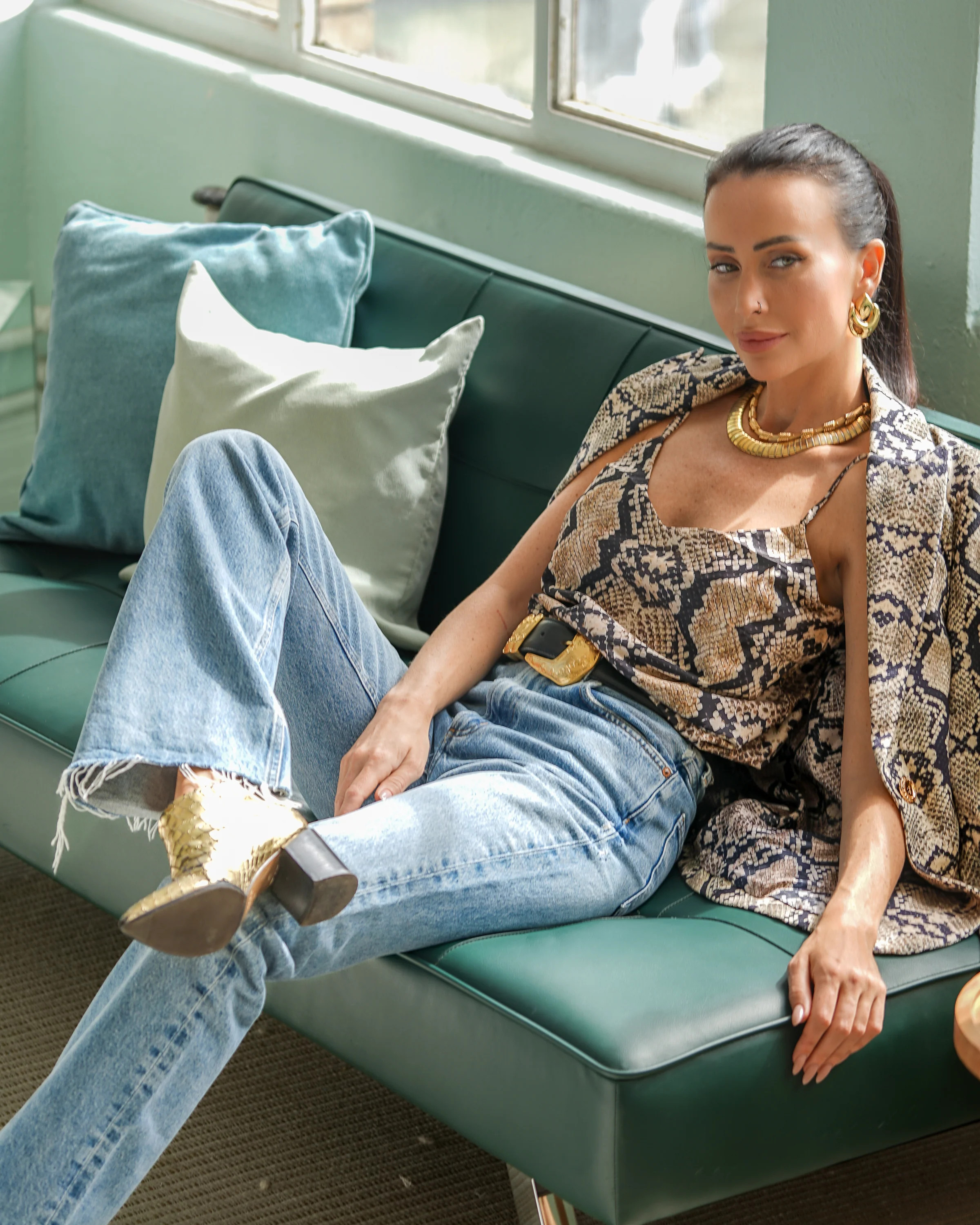 Cooper Cami Python | Care Tucker