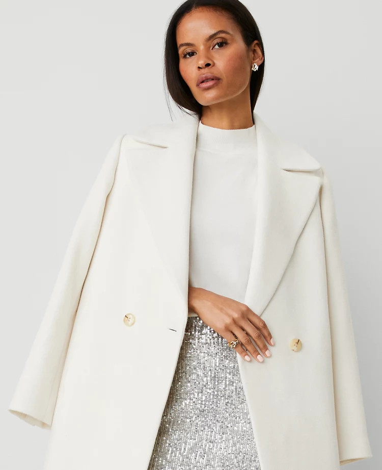 Double Breasted Coat | Ann Taylor (US)