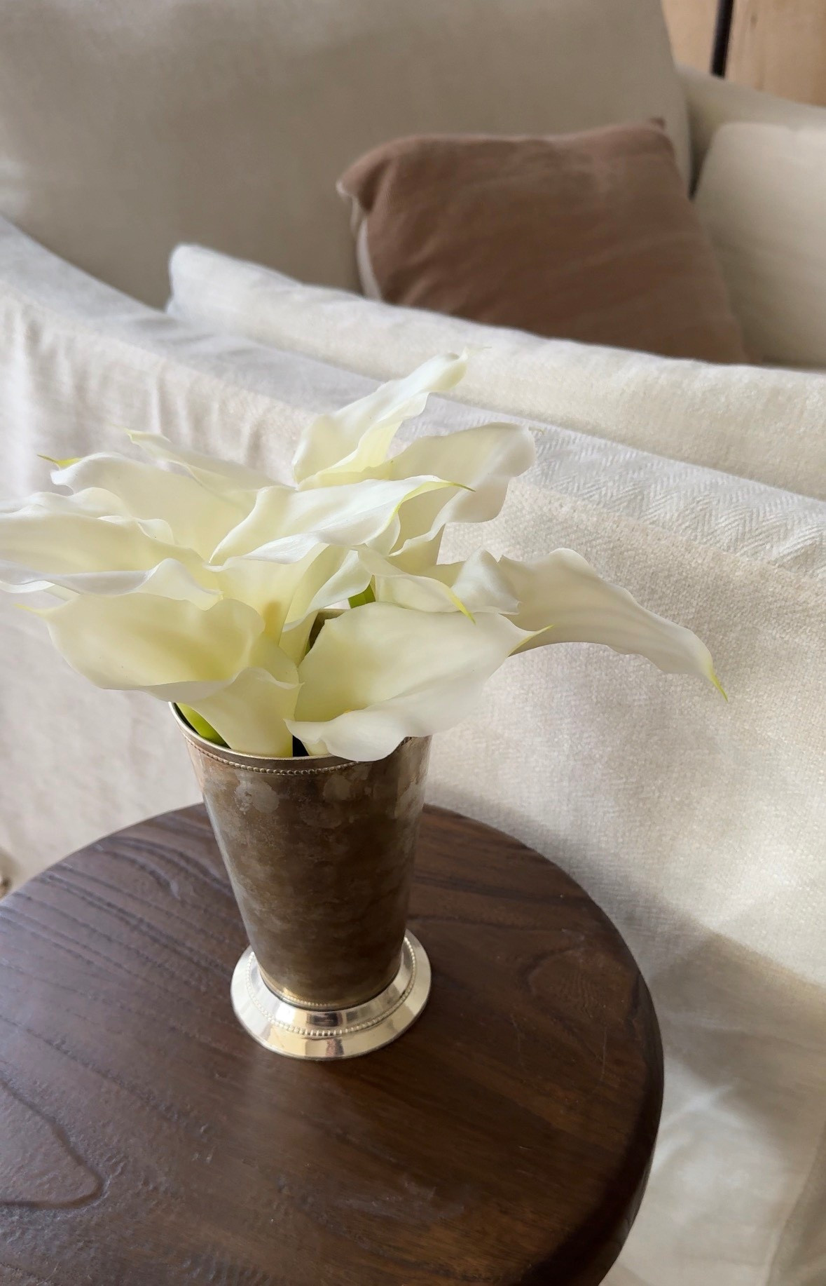 Side table | Roam Homeware

Arm chair, slipcover chair, reading nook, living room chair, living room decor, side table, faux florals, spring decor, spring home

#LTKHome #LTKSeasonal