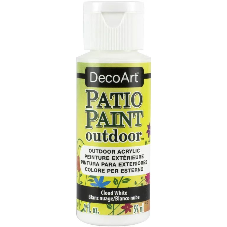 DecoArt Patio Paint, 2 oz., Cloud White | Walmart (US)