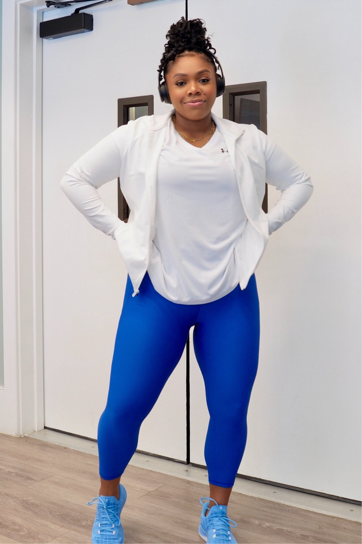 Under armor outfit deets💙💪🏾🔥

#LTKFitness #LTKActive