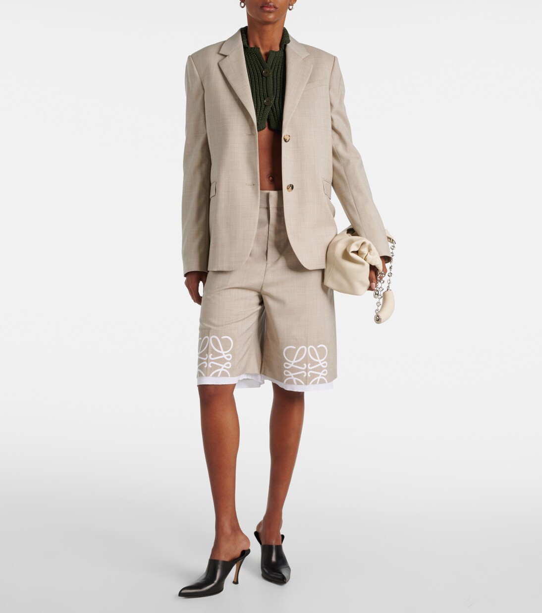 Deconstructed wool blazer | Mytheresa (INTL)