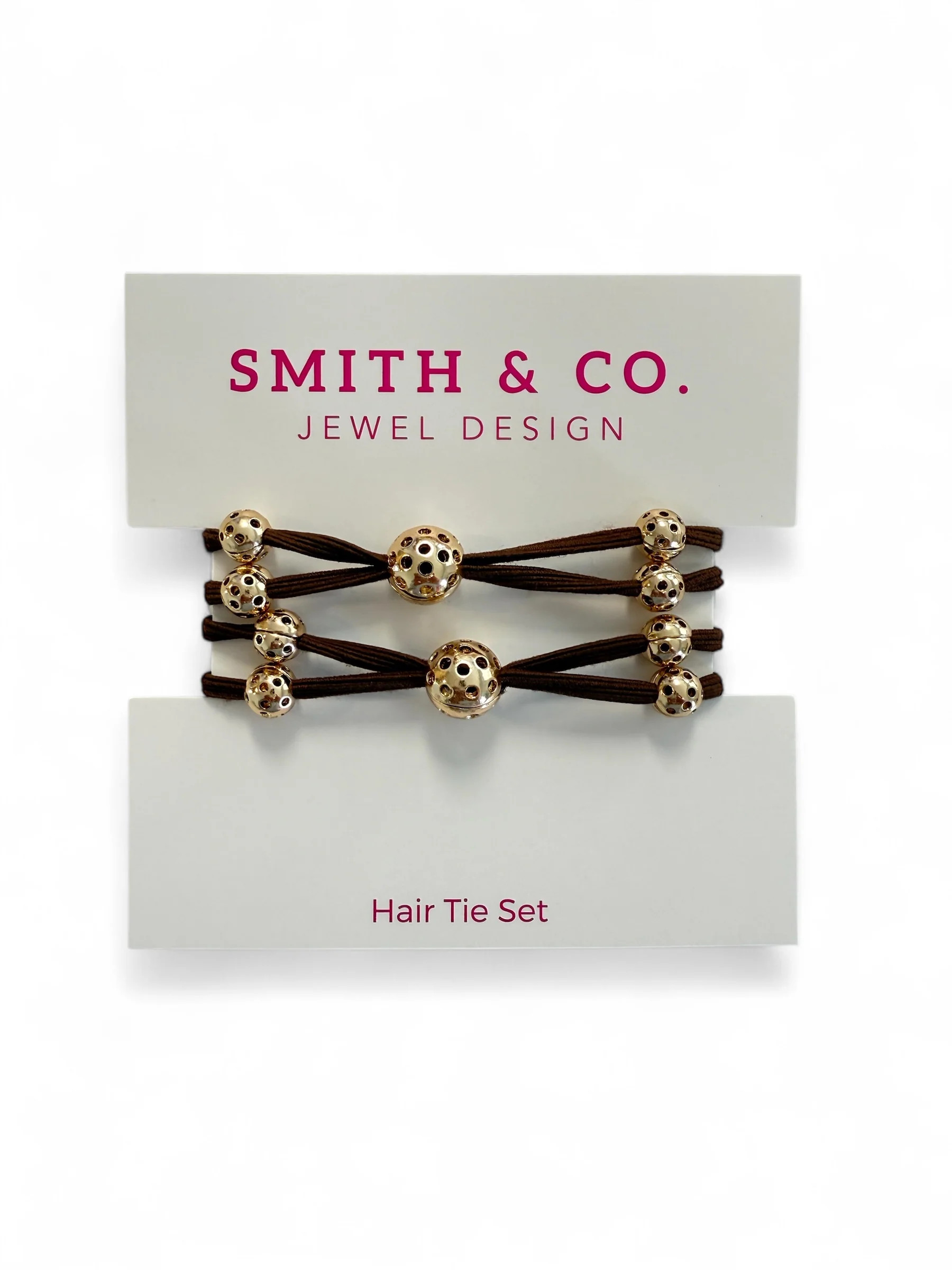 Baller Band Hair Tie Set - Brown | Smith and Co. Jewel Design