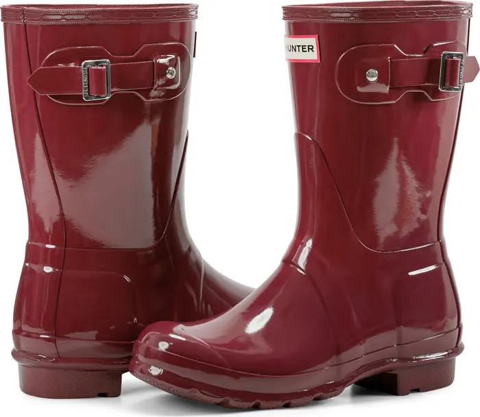 Original Tour Short Gloss Packable Rain Boot (Women) | Nordstrom Rack