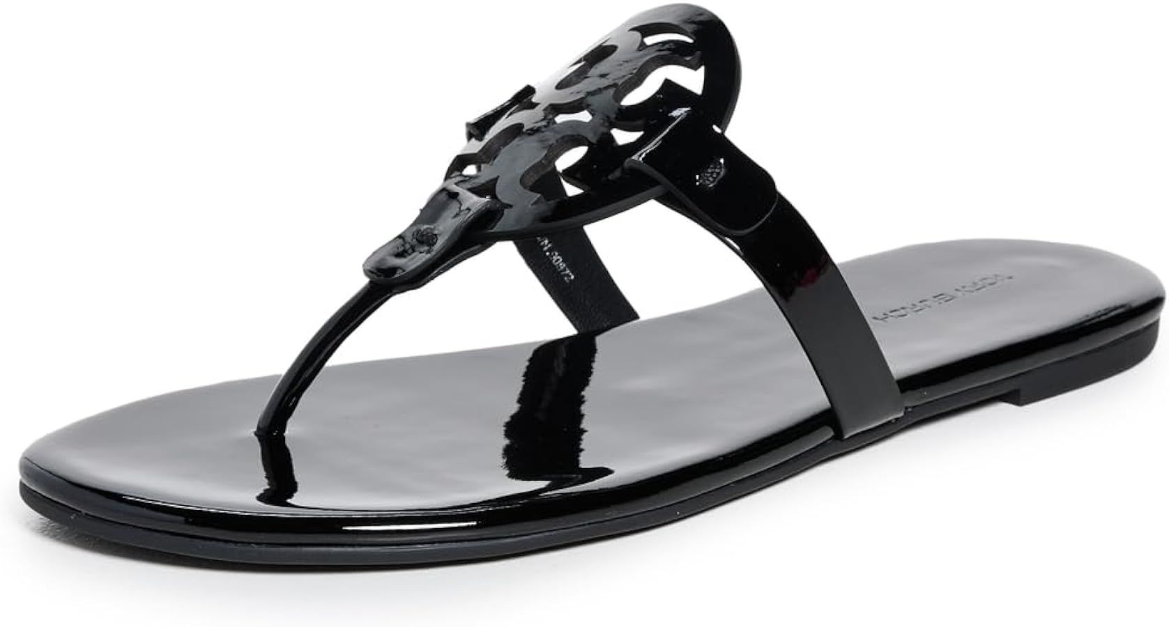 Tory Burch Miller Soft Patent Sandals | Amazon (US)