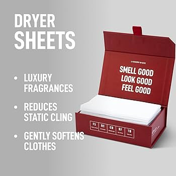 Laundry Sauce - Laundry Dryer Sheets (French Saffron), Luxury Fragrance, Contains Essential Oils,... | Amazon (US)