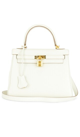 Hermes Togo Kelly 25 Handbag in Mushroom | Revolve Clothing (Global)