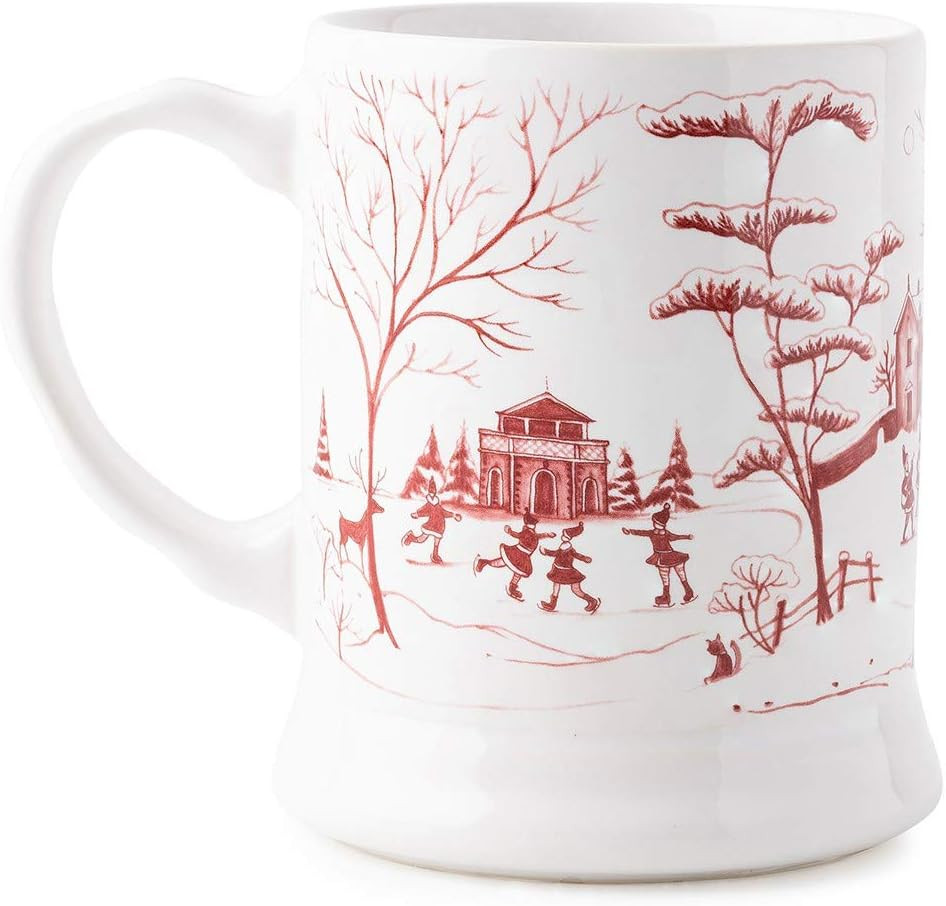 Juliska Country Estate Winter Frolic Ruby Mug | Amazon (US)