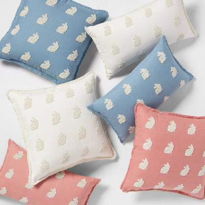 Beaded Bunny Throw Pillow - Threshold™ | Target