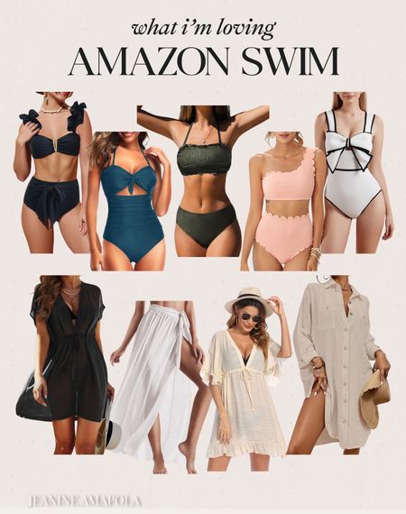 Amazon Swim 🙌🏻🙌🏻

Spring fashion, vacation finds, reaortwear, cover up, two piece swimsuit, one piece swimsuit 

#LTKswim #LTKtravel #LTKSeasonal