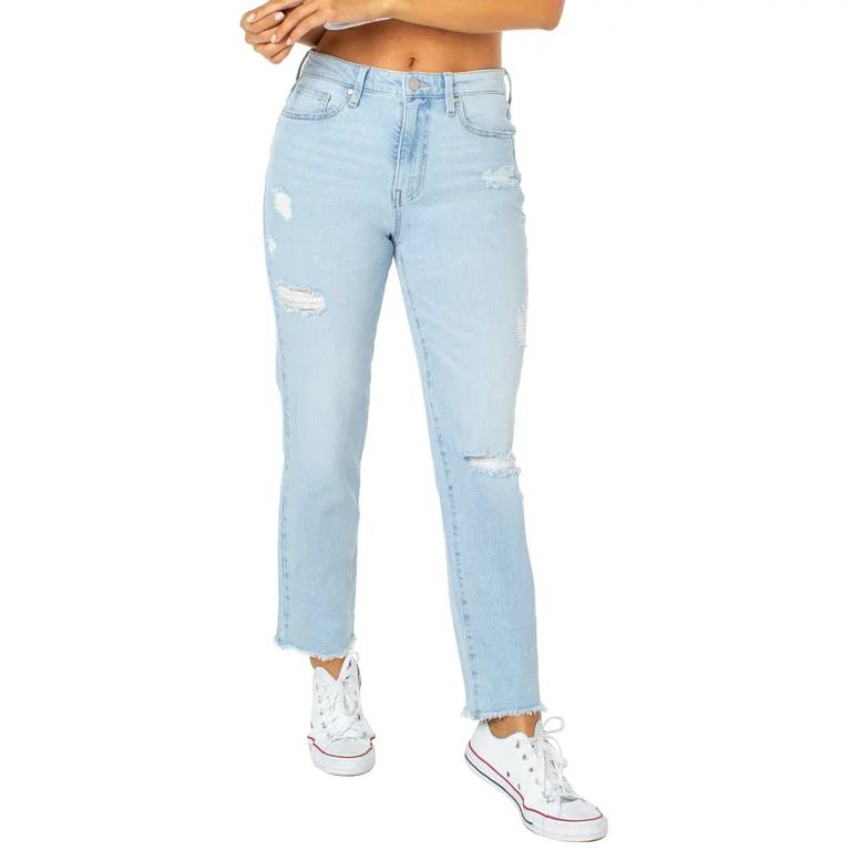 Celebrity Pink Women's Slim Straight Jeans | Walmart (US)