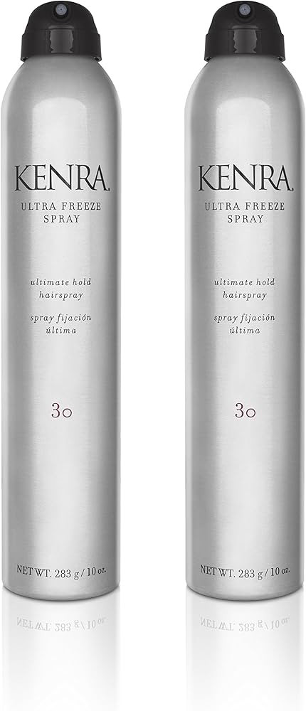 Kenra Ultra Freeze Spray 30 | Ultimate Hold Hairspray | Long-Lasting, Ultra-Firm Hold | Fast-Dryi... | Amazon (US)