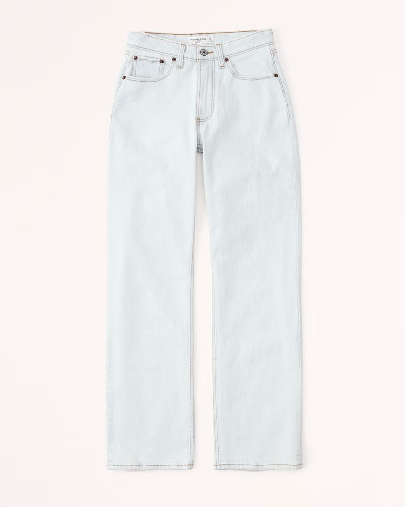 Women's Mid Rise Baggy Jean | Women's Bottoms | Abercrombie.com | Abercrombie & Fitch (US)