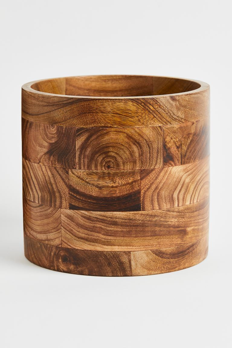 Large Wooden Plant Pot | H&M (US + CA)