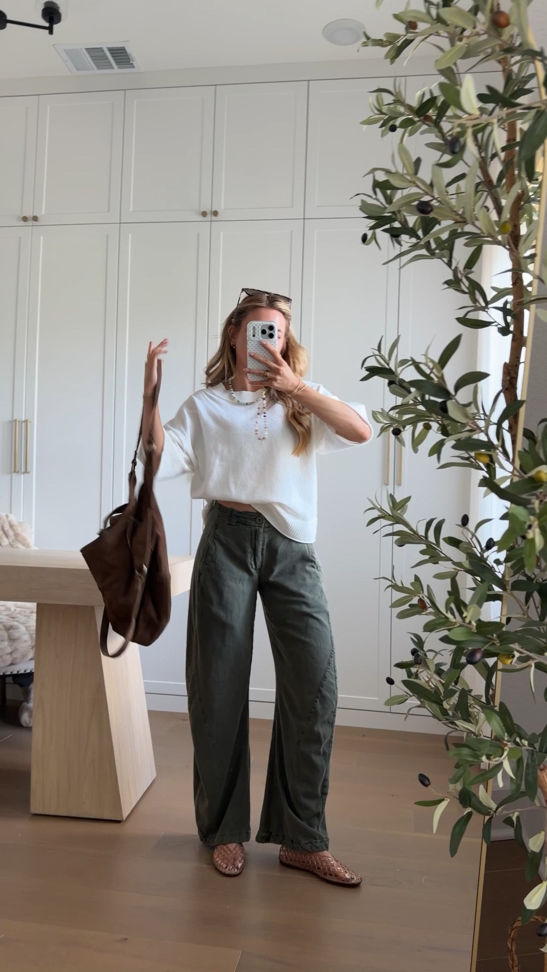 top: small // pants: 0 