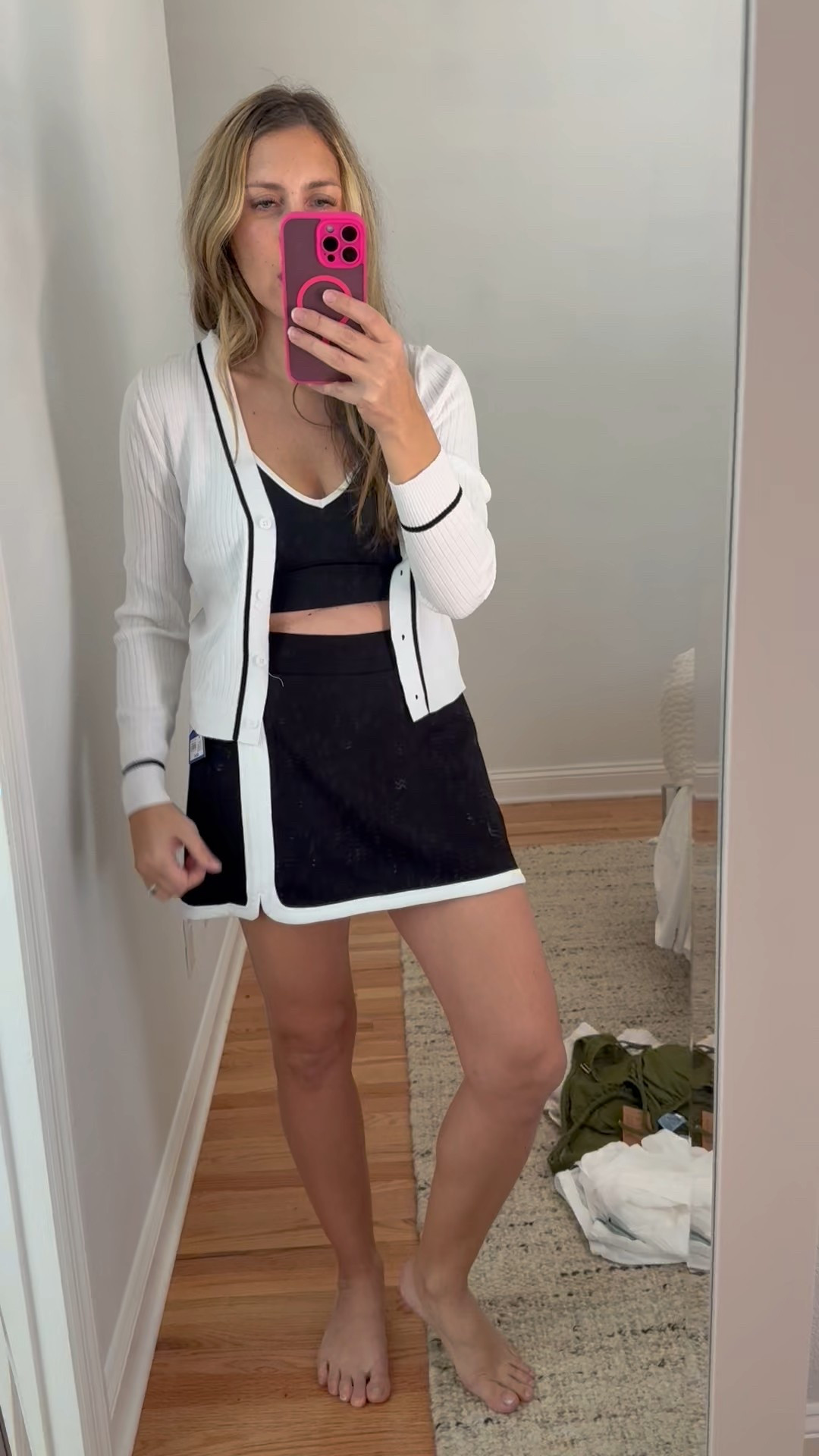 The cutest black and white set 

#LTKActive